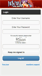 Mobile Screenshot of members.hentaiplace.com